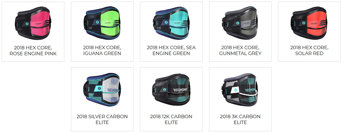 Трапеции Ride Engine 2018 - композитные Hex Core и карбоновые Elite Carbon