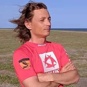Инструктор кайт школы Windrider Александр Сид