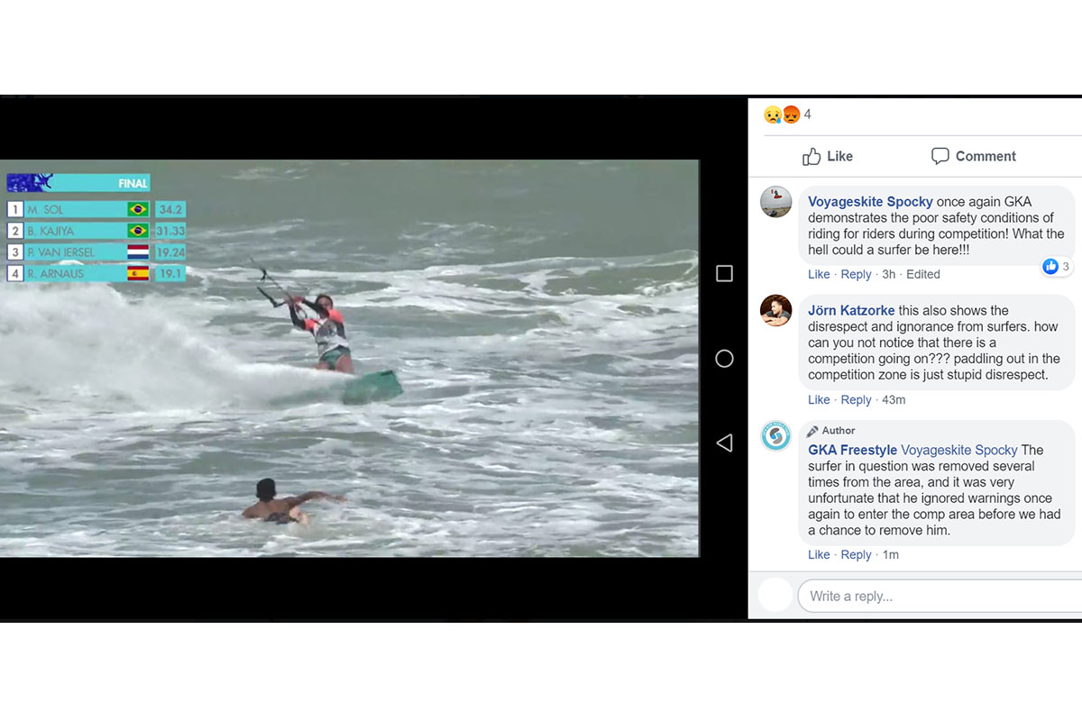 GKA FWC Cumbuco Bruna accident